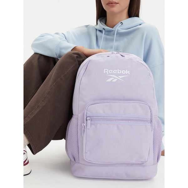 Plecak Reebok. Fioletowe plecaki Reebok, bez wzorów. Za 99.99 zł.