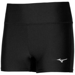 Mizuno Impulse Core krótkie rajstopy damskie. Czarne rajstopy Mizuno, bez wzorów. Za 151.75 zł.