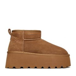 Śniegowce Badura. Brązowe śniegowce damskie Badura. Za 279.99 zł.