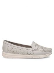 Clara Barson Mokasyny KFB22SH002 Szary. Szare mokasyny damskie Clara Barson, z syntetyku, bez obcasa. Za 59.99 zł.