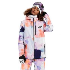 Kurtka snowboardowa damska Siroko W2-W Chréa. Brązowe kurtki damskie SIROKO, na zimę, m, bez wzorów, z materiału, z kapturem. Za 425.00 zł.