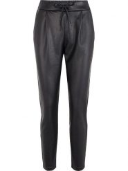 Vero Moda Spodnie "VMEVA" w kolorze czarnym rozmiar: M/L32. Czarne spodnie materiałowe damskie Vero Moda, bez wzorów, z materiału. Za 83.42 zł.
