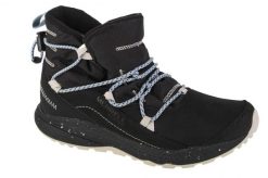 Buty zimowe damskie, Merrell Bravada 2 Thermo Demi WP. Czarne obuwie trekkingowe damskie Merrell, z materiału, bez zapięcia. Za 498.45 zł.