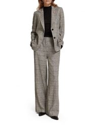 Scotch & Soda Spodnie w kolorze szarym rozmiar: W29/L32. Szare spodnie materiałowe damskie Scotch & Soda, bez wzorów, z materiału. Za 210.32 zł.