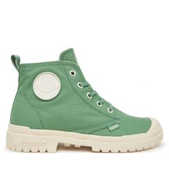 Trapery Palladium. Zielone trapery damskie Palladium, bez zapięcia. Za 229.99 zł.