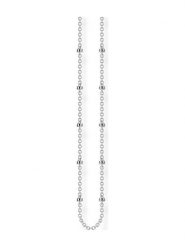 Thomas Sabo Srebrny naszyjnik - dł. 90 cm rozmiar: 90 cm. Szare naszyjniki damskie thomas sabo, srebrne. Za 164.95 zł.