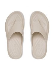 Crocs Japonki Getaway Triangle Flip 212018 Beżowy. Brązowe klapki damskie Crocs, bez wzorów, z tworzywa sztucznego, bez obcasa, bez zapięcia. Za 179.99 zł.