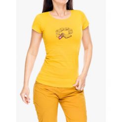 Koszulka damska Ocun T Sling. Żółte koszulki sportowe damskie Ocun, bez wzorów, bez ramiączek. Za 51.99 zł.