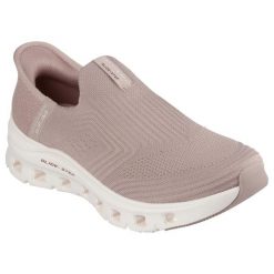 Buty SKECHERS GLIDE STEP PRO SLIP-INS Jasnobrązowy. Brązowe obuwie sportowe damskie Skechers, bez zapięcia, trekkingowe, Skechers Sport. Za 359.99 zł.