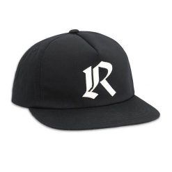 Czapka z daszkiem RIDE Old English Cap. Czarne czapki z daszkiem damskie RIDE, bez wzorów. Za 93.99 zł.