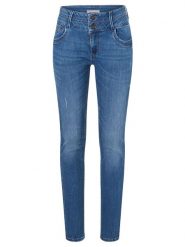 Timezone Dżinsy "Enya" - Skinny fit - w kolorze niebieskim rozmiar: W27/L32. Niebieskie jeansy damskie Timezone. Za 96.60 zł.