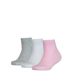 Skarpety Puma QUARTER 3-PACK. Skarpetki damskie Puma, bez wzorów, z materiału. Za 32.99 zł.