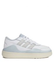 Adidas Sneakersy Osade ID5521 Biały. Białe obuwie sportowe damskie Adidas, ze skóry, bez zapięcia. Za 279.99 zł.