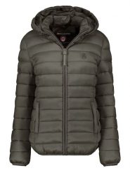 Canadian Peak Kurtka pikowana "Akitaleak" w kolorze khaki rozmiar: L. Brązowe kurtki damskie Canadian Peak, l, bez wzorów, bez kaptura. Za 141.52 zł.