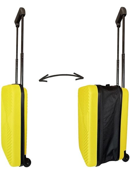 Joybos Walizka w kolorze żółtym - 34 x 47,5 x 28 cm rozmiar: onesize. Żółte walizki Joybos, bez wzorów, z materiału. Za 174.95 zł.
