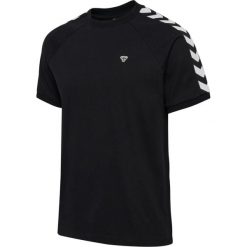 Koszulka Hummel Archive Loose. Czarne bluzki damskie Hummel, bez wzorów, sportowe, bez kołnierzyka, bez ramiączek. Za 130.90 zł.