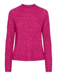 Pieces Sweter w kolorze różowym rozmiar: L. Różowe swetry klasyczne damskie Pieces, l, z wełny, bez kołnierzyka. Za 61.46 zł.