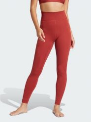 Adidas Legginsy sportowe "All Me Essentials" w kolorze czerwonym rozmiar: XXS. Czerwone legginsy damskie Adidas, xxs, bez wzorów, outdoorowe. Za 96.60 zł.