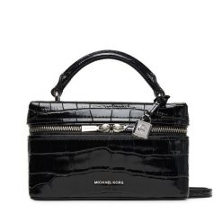 Torebka MICHAEL Michael Kors. Czarne kuferki damskie MICHAEL Michael Kors, bez wzorów, bez dodatków. Za 1,019.00 zł.
