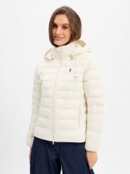 Polo Ralph Lauren kurtka pikowana Kobiety Sztuczne włókno biały, S. Białe kurtki damskie Polo Ralph Lauren, s, bez wzorów, z włókna, bez kaptura. Za 1,699.95 zł.