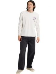Burton Koszulka "Heavyweight PJ Artist" w kolorze białym rozmiar: XL. Białe bluzki damskie Burton, xl, bez wzorów, z bawełny, bez kołnierzyka, bez ramiączek. Za 154.95 zł.