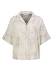 Eight2Nine Bluzka w kolorze kremowym rozmiar: XS. Brązowe bluzki damskie Eight2Nine, xs, bez wzorów, bez kołnierzyka, bez ramiączek. Za 86.99 zł.