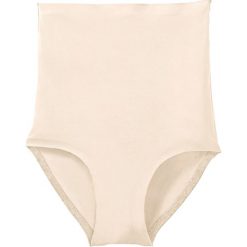 Bezszwowe figi shape, lekki stopień modelowania sylwetki. Czarne bielizna korygująca bonprix, bez wzorów, z bawełny. Za 64.99 zł.