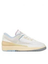 Nike Sneakersy Air Jordan 2 Retro Low DX4401 146 Biały. Białe obuwie sportowe damskie Nike, ze skóry, bez zapięcia. Za 469.99 zł.