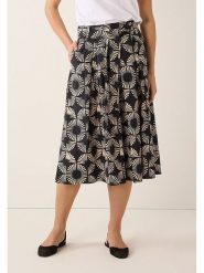 More & More Spódnica w kolorze czarno-kremowym rozmiar: 36. Czarne spódnice damskie More & More, bez wzorów, z tkaniny, midi. Za 217.99 zł.