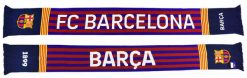 Szalik Barcelona dwustronny - oficjalny licencjonowany. Czerwone szaliki damskie FC BARCELONA, bez wzorów. Za 119.00 zł.