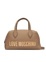 LOVE MOSCHINO Torebka JC4252PP0PKD0105 Beżowy. Brązowe kuferki damskie Love Moschino, ze skóry, bez dodatków. Za 949.99 zł.