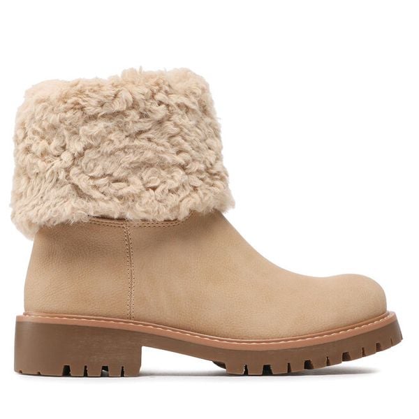 Trapery Jenny Fairy. Brązowe trapery damskie Jenny Fairy, bez zapięcia. Za 119.99 zł.