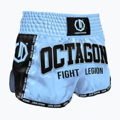 Spodenki treningowe Octagon KickboxingMuay Thai Legion Fight Legion Premium. Niebieskie spodenki sportowe damskie OCTAGON, s, bez wzorów, z materiału, na fitness i siłownię. Za 169.99 zł.