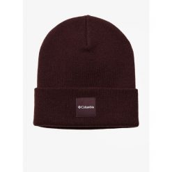 Czapka zimowa Columbia City Trek Heavyweight Beanie - moonvista. Czerwone czapki damskie Columbia, na zimę, bez wzorów. Za 68.99 zł.