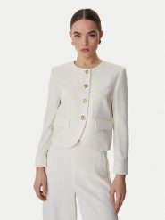 Marella Marynarka Falesia 2613041063 Écru Regular Fit. Marynarki i żakiety damskie Marella, bez wzorów, z syntetyku. Za 1,309.00 zł.