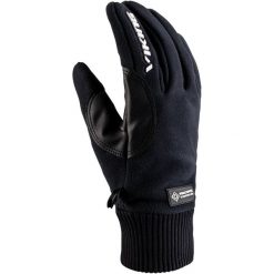 Rękawiczki multifunkcyjne dla dorosłych Viking Solano GORE-TEX. Czarne rękawiczki damskie Viking, bez wzorów, z gore-texu. Za 125.63 zł.