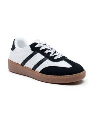 Foreverfolie Sneakersy w kolorze biało-czarnym rozmiar: 39. Białe obuwie sportowe damskie Foreverfolie, bez zapięcia. Za 135.81 zł.