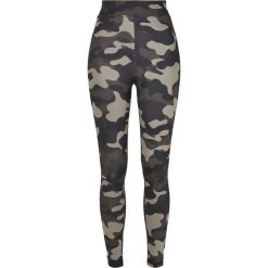 Legginsy damskie w dużych rozmiarach Urban Classic camo waist. Czarne legginsy damskie Urban Classics, bez wzorów. Za 191.00 zł.