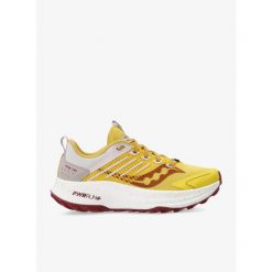 Buty do biegania damskie Saucony Ride TR 2. Żółte obuwie sportowe damskie Saucony, bez zapięcia, do biegania. Za 479.99 zł.