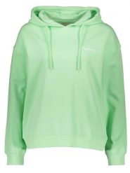 Pepe Jeans Bluza w kolorze zielonym rozmiar: XS. Zielone bluzy damskie Pepe Jeans, xs, bez wzorów, z jeansu, z kapturem. Za 122.96 zł.