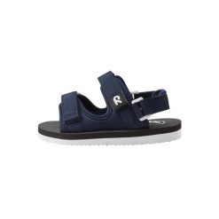 Sandały Reima Minsa 2.0. Niebieskie sandały damskie Reima, bez wzorów, bez obcasa, bez zapięcia. Za 130.99 zł.