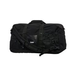 Torba sportowa Hummel Duffle. Czarne torby sportowe Hummel, bez wzorów, z bawełny. Za 280.85 zł.
