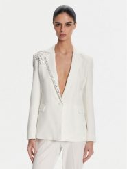 Artigli Marynarka ACGI000802 058 Biały Regular Fit. Białe marynarki i żakiety damskie Artigli, bez wzorów, z syntetyku. Za 599.99 zł.