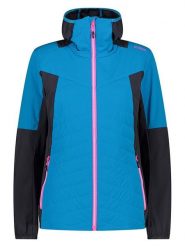 CMP Kurtka hybrydowa w kolorze niebieskim rozmiar: 42. Niebieskie kurtki sportowe damskie CMP, s, bez wzorów, z materiału, bez kaptura. Za 213.18 zł.