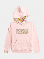 Roxy Bluza Hypnotico Otlr ERGFT03883 Różowy Regular Fit. Czerwone bluzy dziewczęce Roxy, bez wzorów, z bawełny, bez ramiączek, bez kaptura. Za 109.99 zł.