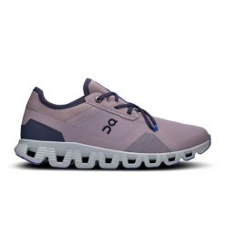 Buty damskie do biegania ON Cloud X 3 AD HerON | Glacier. Fioletowe obuwie sportowe damskie On, do biegania. Za 561.99 zł.