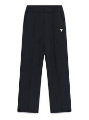 Guess Spodnie dresowe J6YB20 K5194 Czarny Regular Fit. Czarne spodnie dresowe dziewczęce Guess, z aplikacjami, z dresówki. Za 284.99 zł.