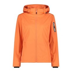 Kurtka damska turystyczna CMP 39A5016. Brązowe kurtki sportowe damskie CMP, l, bez wzorów, z softshellu, z kapturem. Za 340.00 zł.