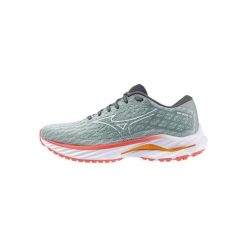 Buty do biegania damskie Mizuno Wave Inspire 20. Białe obuwie sportowe damskie Mizuno, bez zapięcia, do biegania, mizuno wave. W wyprzedaży za 554.90 zł.