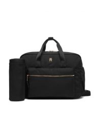 Tommy Hilfiger Torba do wózka KA0KA00026 Czarny. Czarne torebki klasyczne damskie Tommy Hilfiger, z materiału, bez dodatków. Za 699.99 zł.